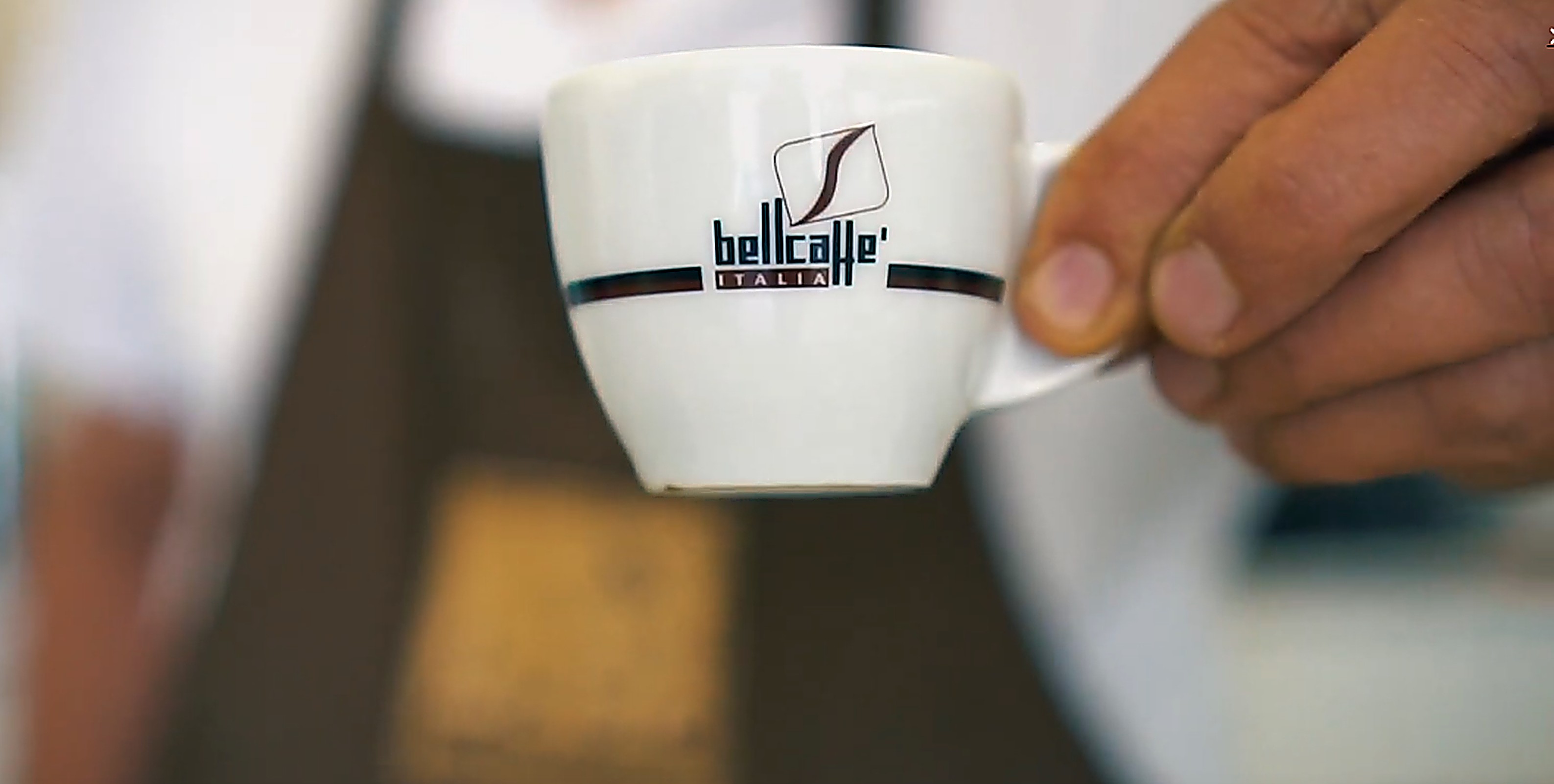 Detail šálku Bellcaffe